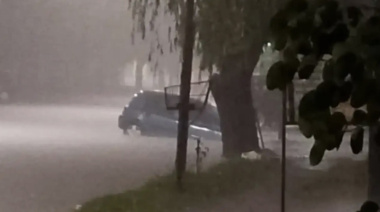 Reconquista sufrió un temporal: cayeron más de 230 milímetros en 12 horas y suspenden clases