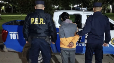 Operativos policiales en Diamante: recuperan equipo robado y detienen a un hombre en Ramírez