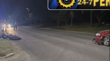 Siniestro vial en Strobel: tres personas involucradas y dos lesionados leves