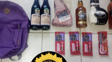 Jóvenes de Paraná detenidos tras robar mercadería en comercios de Crespo