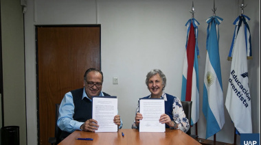 La UAP firmó un convenio de colaboración institucional con la Secretaría de Ambiente de Entre Ríos