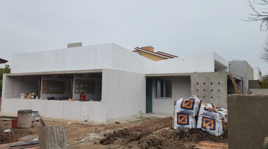 La construcción del nuevo Juzgado de Paz de Libertador San Martín alcanza un 65% de avance