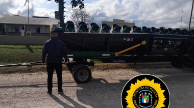 Recuperan plataforma agrícola robada en Nogoyá tras un operativo en Costa Grande