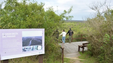El Parque Nacional Pre-Delta suma un nuevo sendero al circuito turístico Naturalmente Entre Ríos