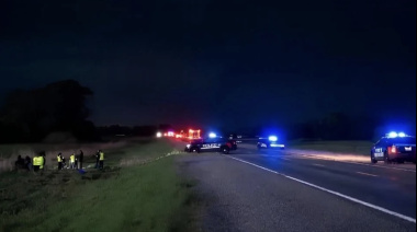 Choque fatal: murió una pareja y un bebé que iban en moto por la Ruta 11