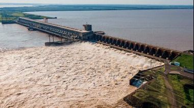 Yacyretá abrió las compuertas para atenuar los efectos del aumento de caudal del río Paraná