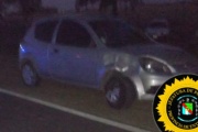 Accidente de tránsito en el acceso a Libertador San Martín: un motociclista resultó herido