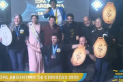 Cervecería Krapp ganó cuatro medallas de la Copa Argentina de Cervezas 2025