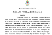 EDICTO NHAMPOCA, NELSON DE CASTRO