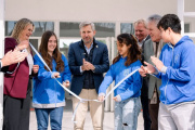 La comunidad educativa celebró la inauguración del nuevo edificio de la Escuela Secundaria N° 3 con la presencia del Gobernador Frigerio