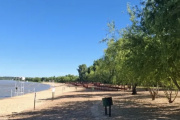 La provincia detalló los motivos de la restricción del uso del agua en el balneario de Valle María