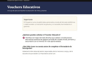 Voucher educativo abril 2026: cómo anotarse al beneficio