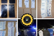 Crespo: cuatro aprehendidos por presunta tenencia de dinero apócrifo tras operativo policial