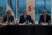 Frigerio recibió a Caputo en Paraná y afirmó: "Estamos en condiciones de escribir el próximo capítulo del pacto fiscal"