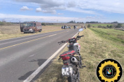 Accidente en Ruta 131: una motociclista resultó lesionada tras una colisión con una camioneta