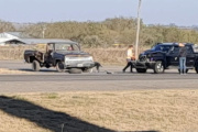Tres heridos tras un choque entre camionetas en el acceso a Viale