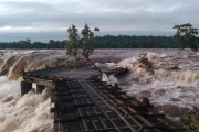 Desde agosto cierran el acceso a la Garganta del Diablo por la crecida del río