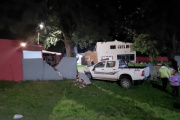 Accidente en Ruta 131: una camioneta chocó contra un tapial en Diamante