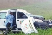 Accidente fatal en Ruta 12 en inmediaciones de Aranguren: un muerto y tres heridos