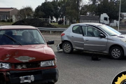 Siniestro vial en el acceso a General Ramírez: no hubo personas lesionadas