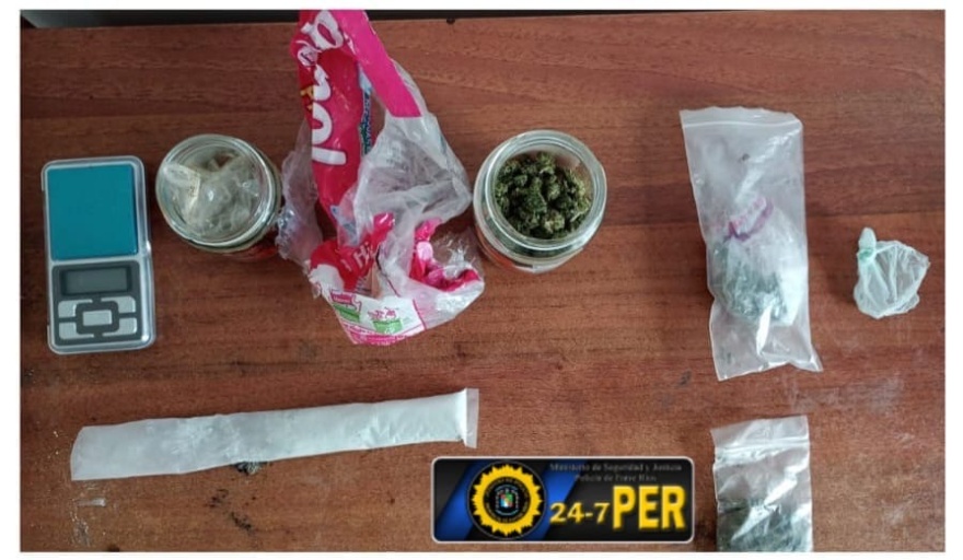 Allanamiento en Libertador San Martín: recuperan objetos robados e incautan estupefacientes